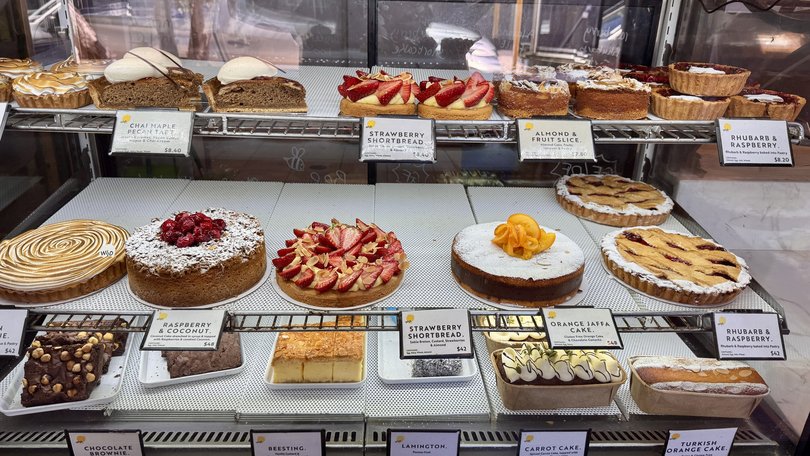 Sweet treats from WIld Bakery in South Terrace.