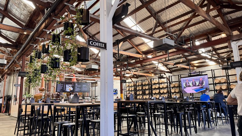 Running with Thieves brewery in South Fremantle also has a cafe.