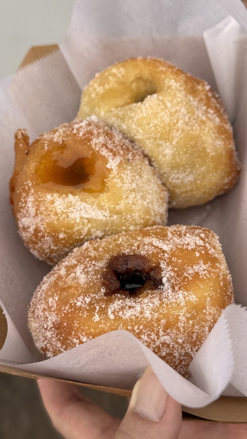 Roadside malasadas.