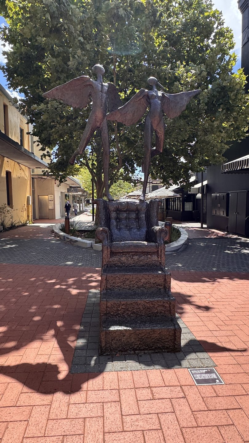 Arrive To Paradise by Ayad Alquaragholli in Forrest Walk Subiaco.