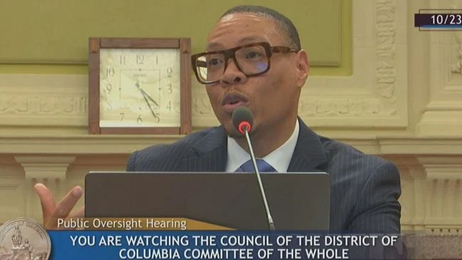 DCPS Chancellor Dr. Lewis D. Ferebee testified that while funding has increased, the costs associated with running the schools have also risen sharply. (DC Council)