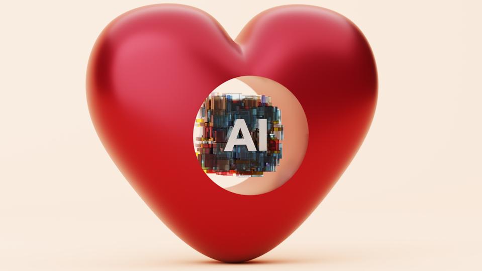 AI love concept