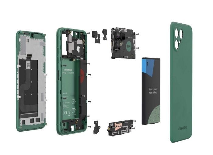 Esta imagen es cortesía de Fairphone y Murena.