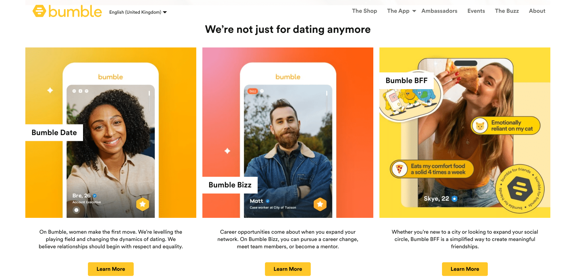 Bumble Home