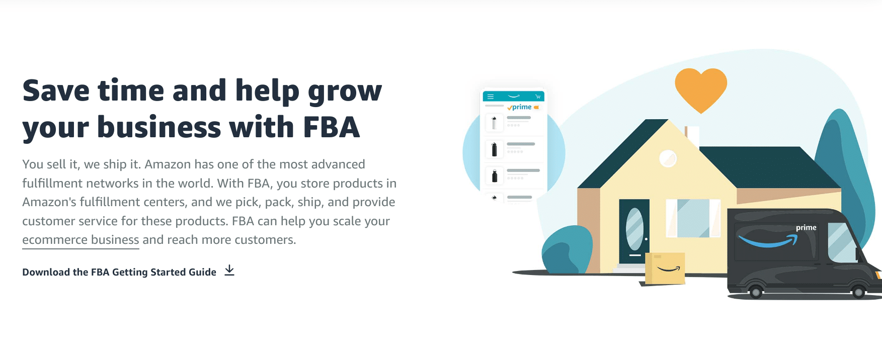 FBA Amazon page