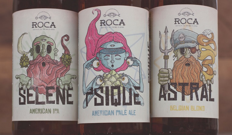 Roca - Craft Brewery - Brand Identity.