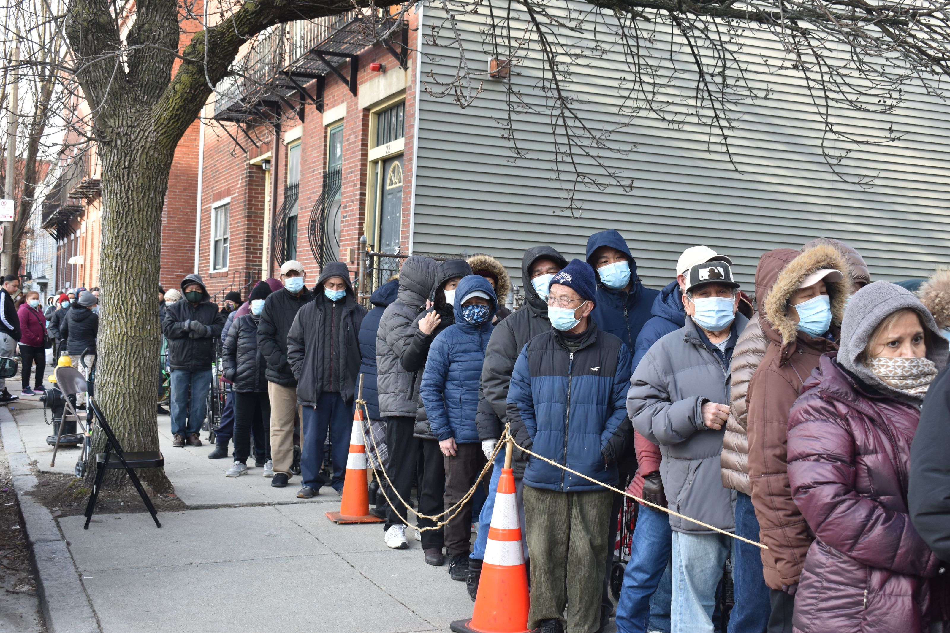 Every Tuesday morning, starting as early as 5:00 a.m., a line begins to form in East Boston in front of the East Boston Community Soup Kitchen. For this multi-lingual community of first, and second, generation immigrants the COVID pandemic has uniquely impacted the levels of employment and available support.