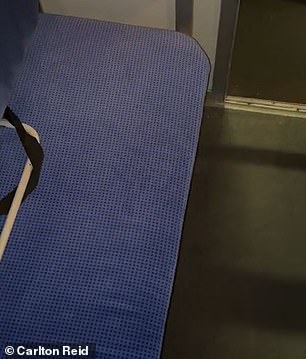 The bottom bunk in the couchette cabin