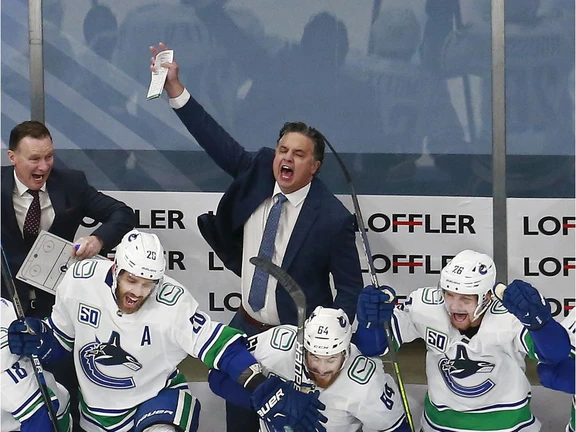 The 'overnight success' that is Vancouver Canucks' head coach Travis Green actually took about 30 years of learning. He's had great mentors, tough lessons and has made many personal sacrifices along the way. Now he's enjoying the Stanley Cup playoffs in Edmonton with his young team.