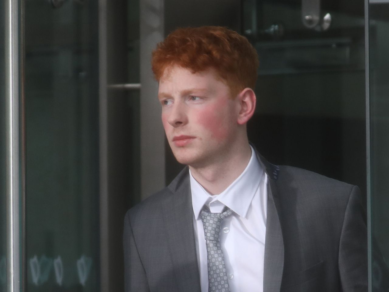 Joseph McCabe, of Beaufield Crescent, Maynooth, Co. Kildare picturd leaving the Criminal Courts of Justice (CCJ). Pic: Paddy Cummins