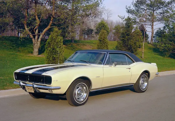 The original Z/28 Camaro of 1967 was barely recognizable aside from the stripes on its hood and rear deck, though enthusiasts might spot the 15-inch Corvette wheels or hear the tick-tick of the solid-lifter camshaft.