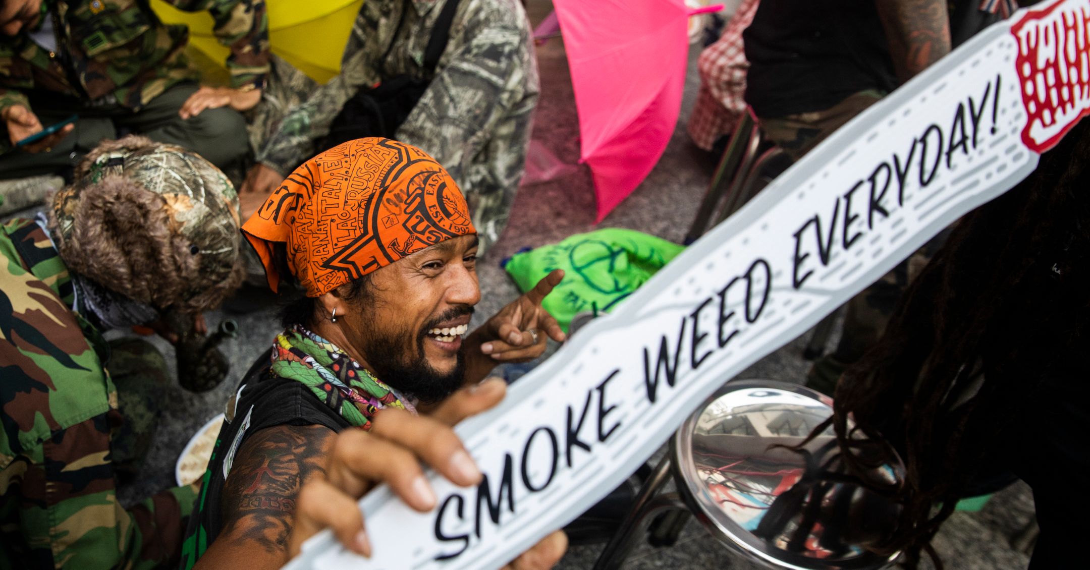 A Sign In Support of Weed