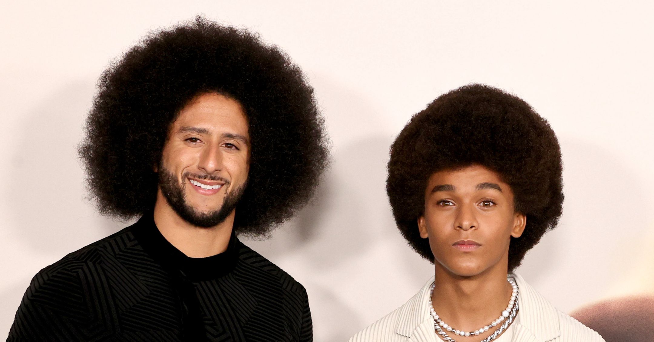 Colin Kaepernick and Jaden Michael
