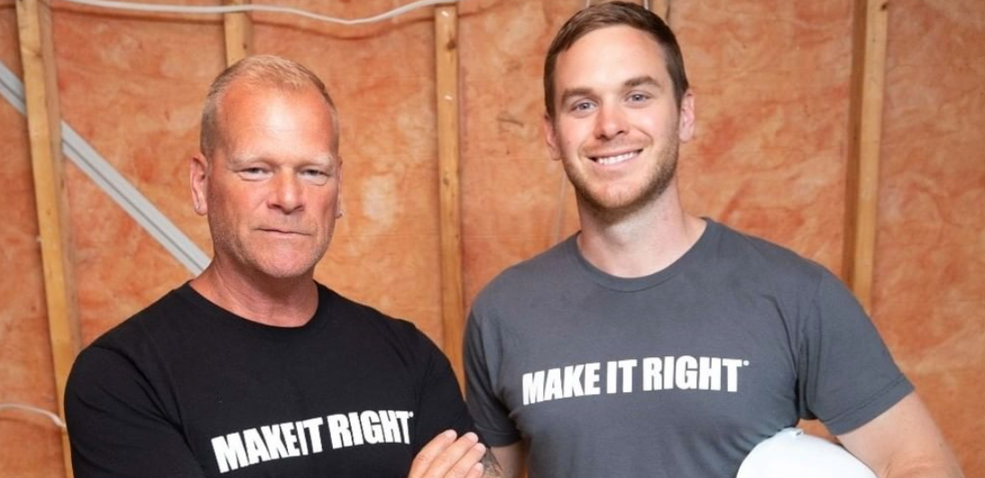 Mike Holmes Sr. and Jr.