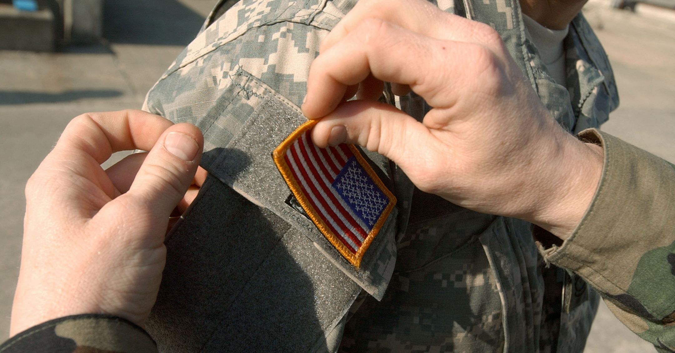 An American Flag Patch