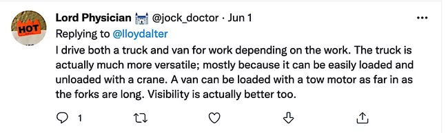 Trucks make sense for some