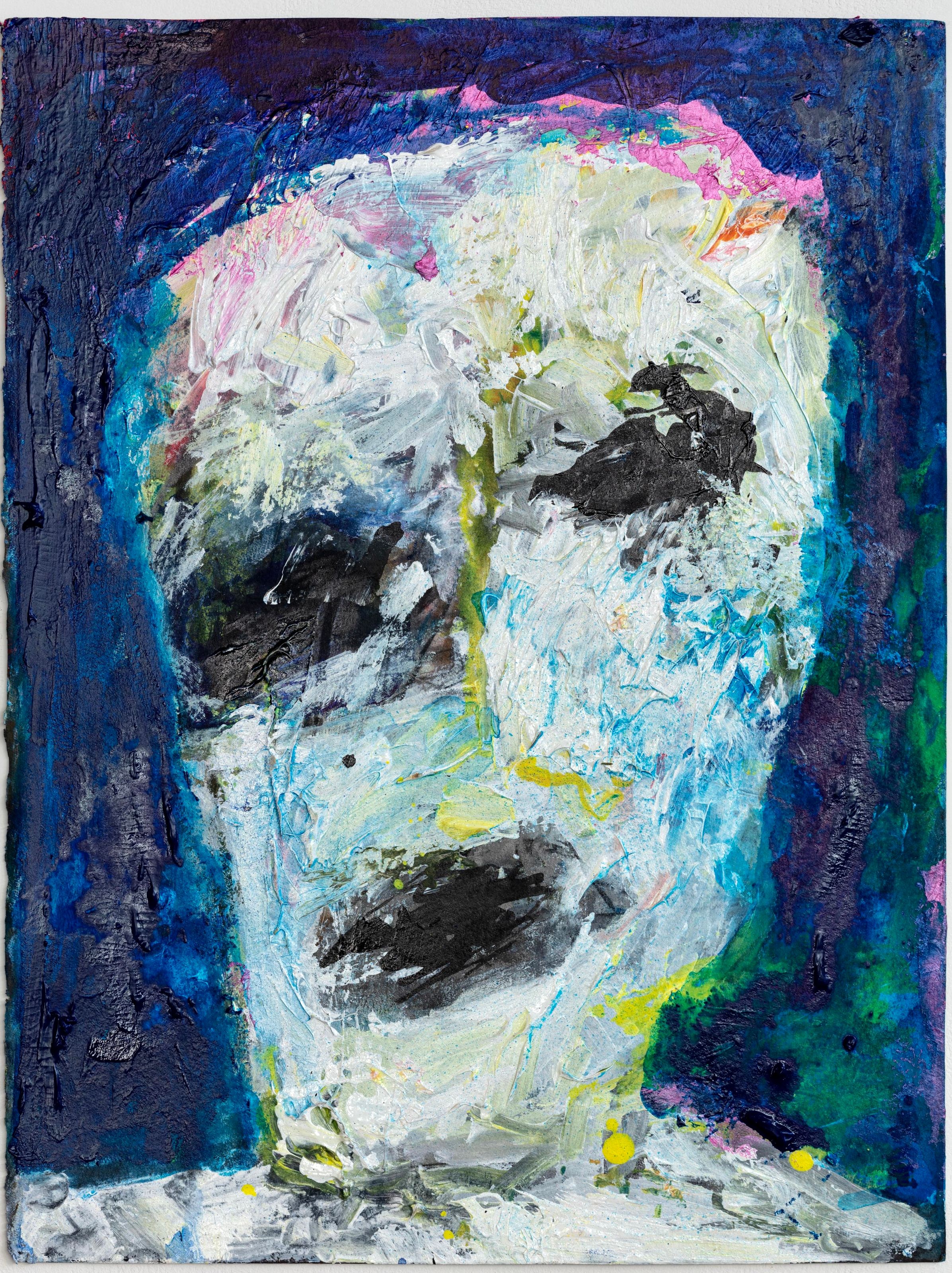 Untitled 11. charcoal, acrylic, bockingford. 38x29cms