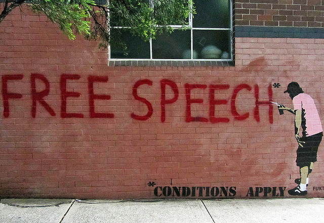 free speech_Newtown grafitti