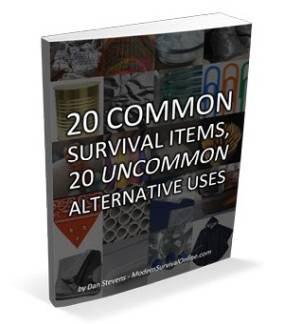 20 survival items ebook cover