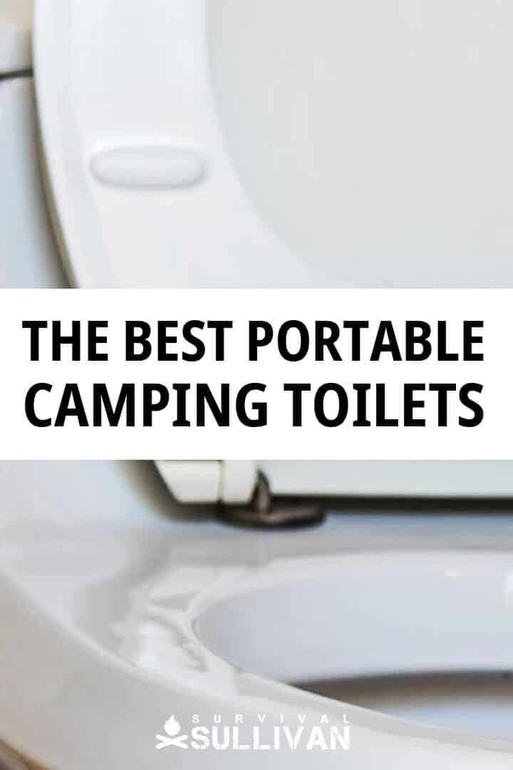 portable camping toilets pinterest image