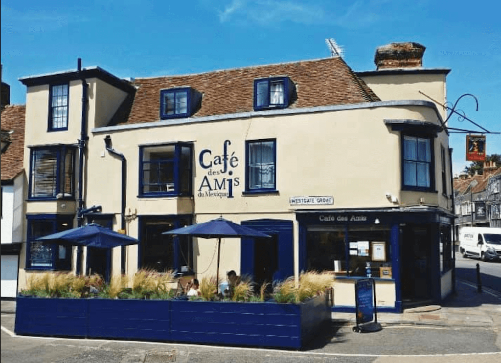 canterbury england kent uk Cafe des Amis Aztect Spanish French authentic cuisine cute family atmosphere spice tourist favorite food restaurant