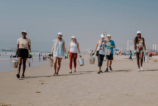 yourhere beach clean up event