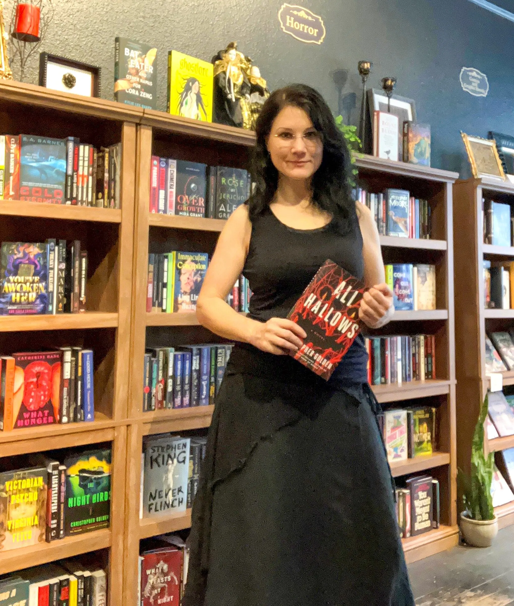 Roxanne Guiney, owner of Haunted Borrow Books. (Courtesy Roxanne Guiney)