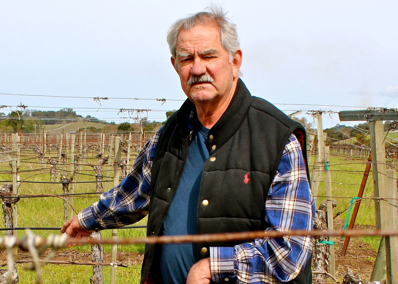 Hyde Vineyards owner/grower Larry Hyde, who cultivates multiple blocks of Wente clones and Old Wente selections that have become the source of plant material for numerous other growers and vintners prioritizing top quality California Chardonnay.