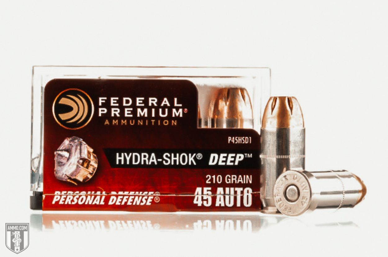 Federal Hydra-Shok Deep 45 ACP ammo for sale