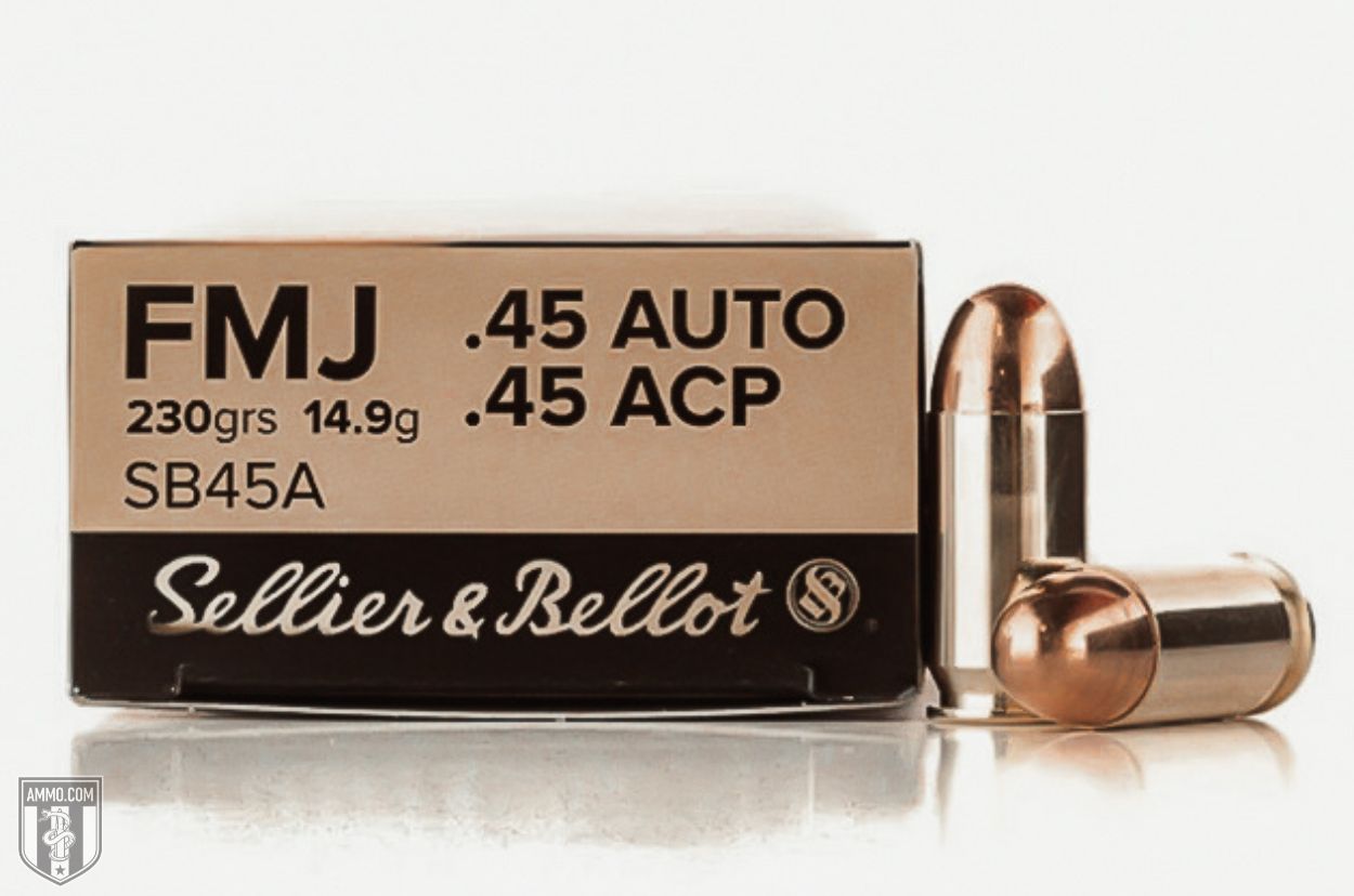 Sellier & Bellot 45 ACP ammo for sale