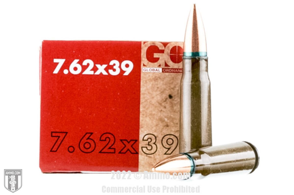 Arsenal by Global Ordnance 7.62x39 ammo for sale