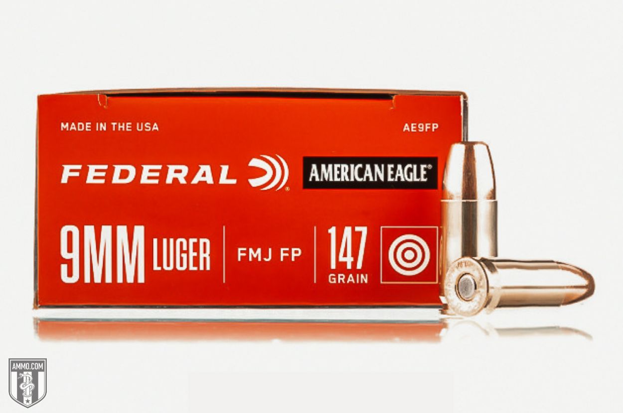 Federal 9mm ammo for sale