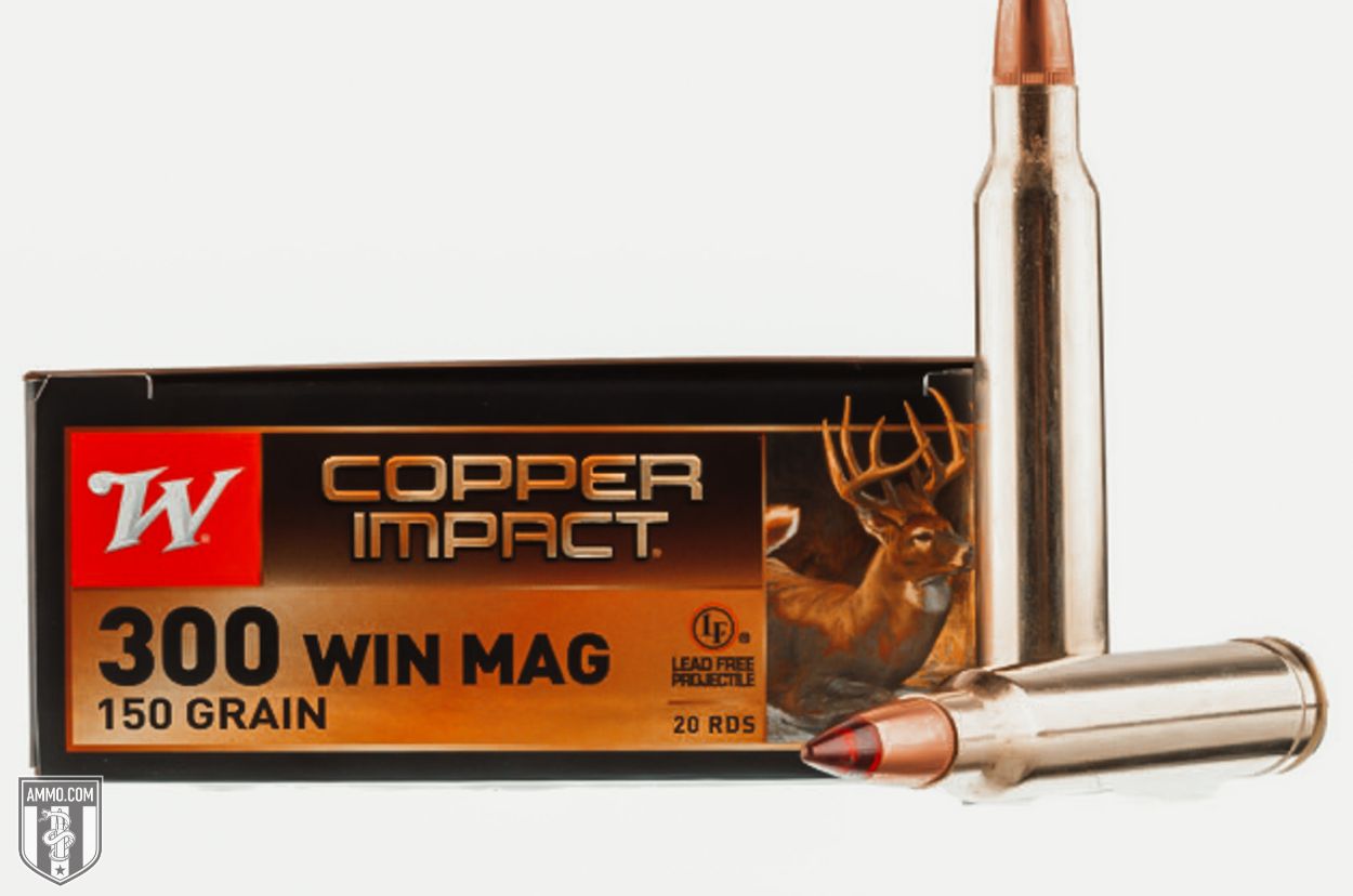 Winchester Copper Impact 300 Win Mag ammo for sale