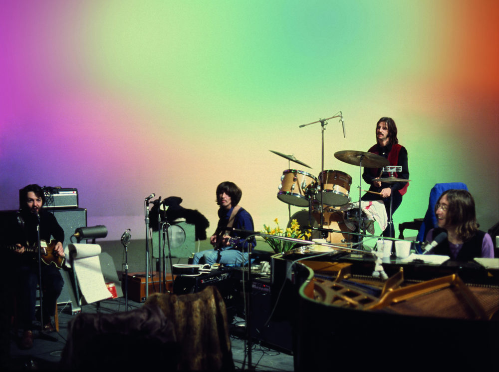 Paul McCartney, George Harrison, Ringo Starr and John Lennon in