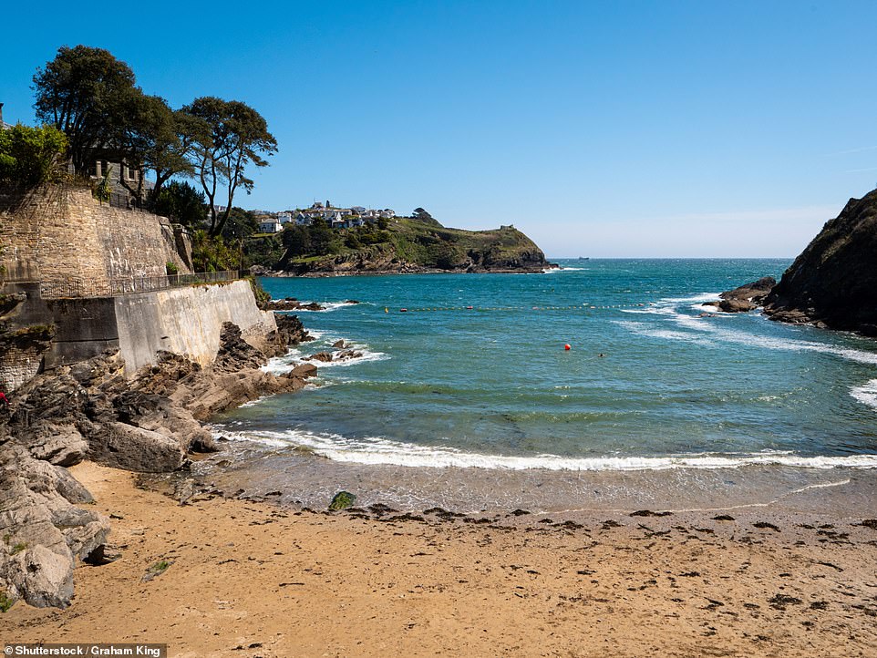 According to Vicki, Fowey has plenty of 'little coves and beaches' that are worth visiting, including Readymoney Cove (pictured)