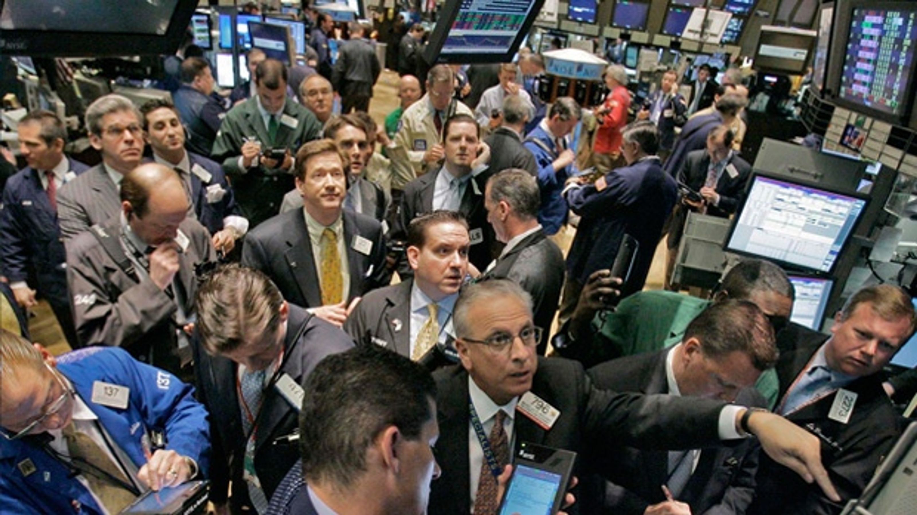 Trading Floor of the New York Stock Exchange