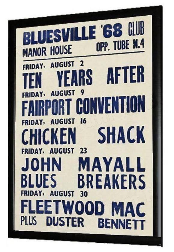 Islington Gazette: Fairport Convention and newcomers Fleetwood Mac played in 1968.