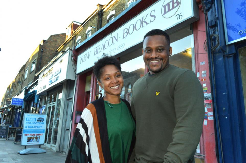 Renaldo and Vanessa La Rose at New Beacon Books N4 <i>(Image: Archant)</i>