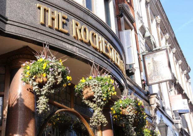 Hackney Gazette: The Rochester Castle in Stoke Newington High Street. Picture: Dieter Perry
