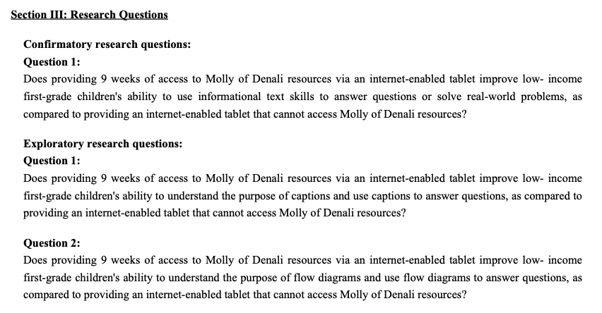 We pre-registered our study design, research questions, measures, and analyses.