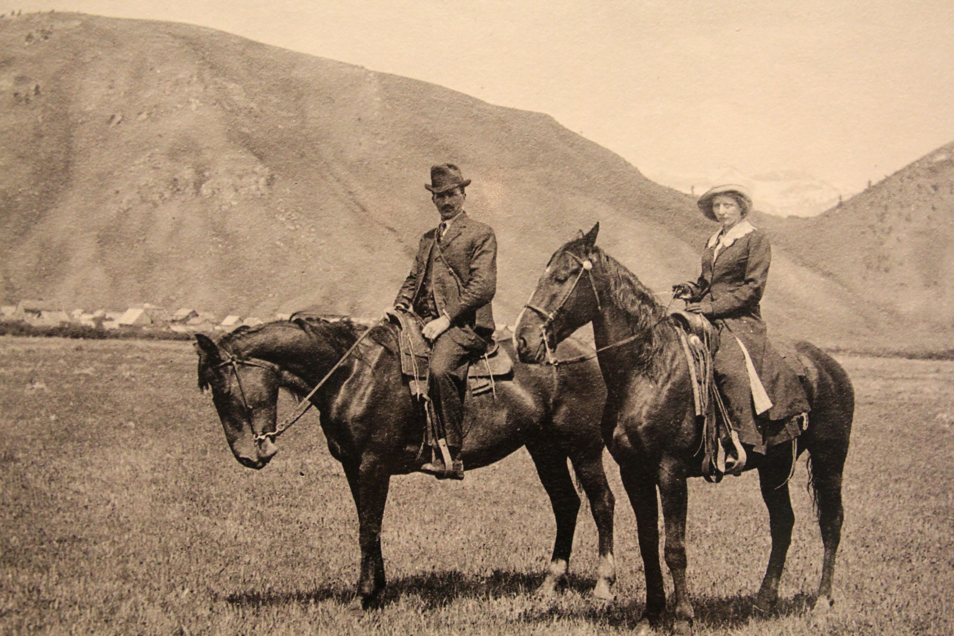 Dr Charles Huff and his wife Edna Huff who worked as a nurse.