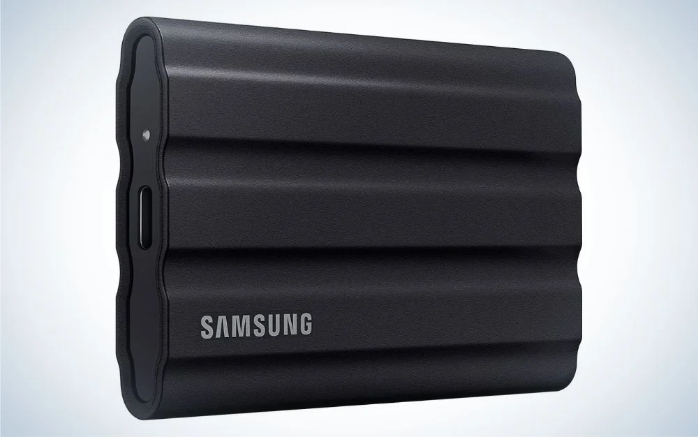Samsung T7 Shield 2TB Portable SSD is the best high speed external hard drive for PS5.