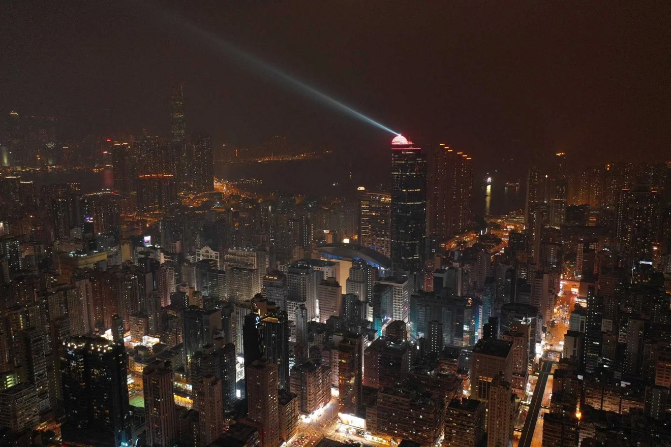 Dense urban environments like this often caused a lot of signal interference with the original Mavic Pro, but not with OcuSync 2.0 on the Mavic 2 Pro.