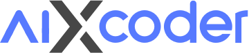 An image of aiXcoder's logo that says